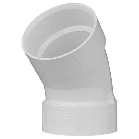 PVC ELBOE 45 3