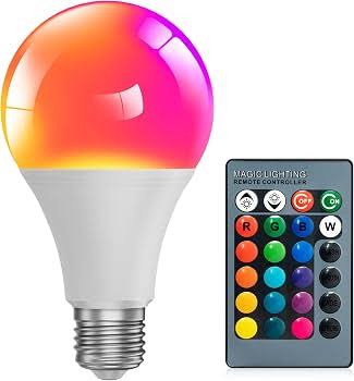 Led Bulb 9W RGB + REMOTE(mwanga top)