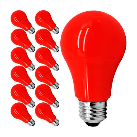 Led bulb 7W Red(mwanga top)