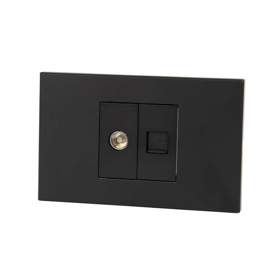 Double universal black switch