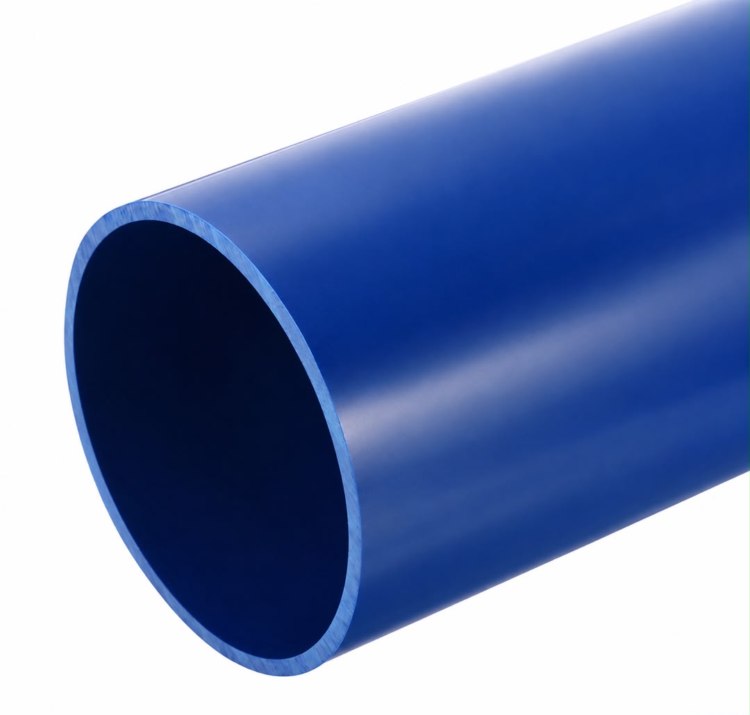 PVC 4" B BLUE RING