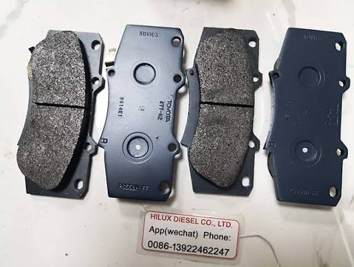 BRAKE PAD HILUX VIGO S.AFRICA MODEL FR (POWERKING)(04465-0K240)