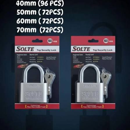 kufuli solit ndefu= 30mm(P/1)