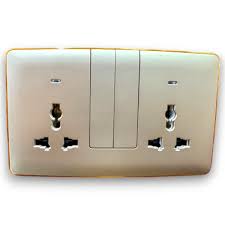 Switch socket double(Africab)