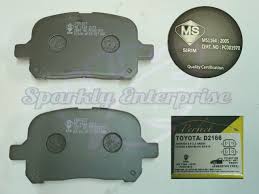 BRAKE PAD TOYOTA HARRIER SXU10 97-01/NADIA FR POWERKING(D2166)