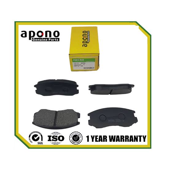 BRAKE PAD TERIOS/RUSH J100/J200 FR APONO(A478K)