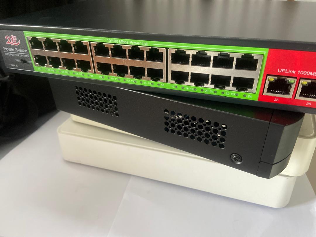 Hikvision PoE Switch (Power over Ethernet Switch) Port 16