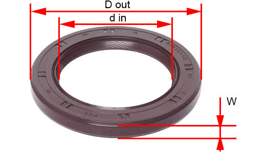 oil seal (62*78*7/9)
