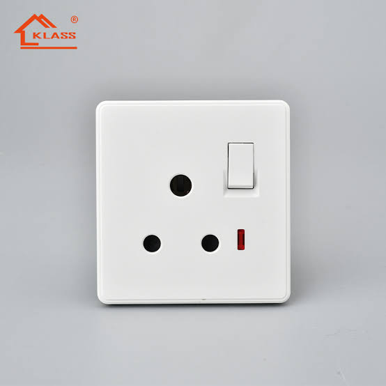 1gang 1way plate switch