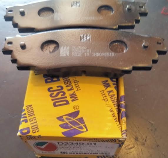 BRAKE PAD TOYOTA HARRIER ACU3# FR POWERKING (D2249 )