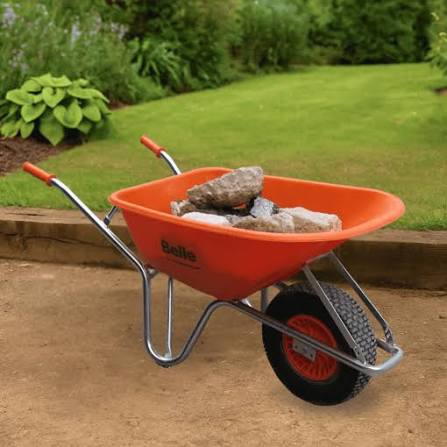 Wheelbarrow Orange