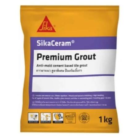 Grout color= grey(P/20)