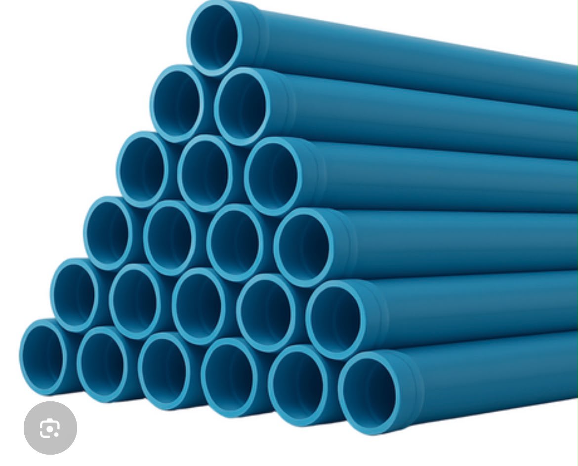 PVC 4" B BLUE RING