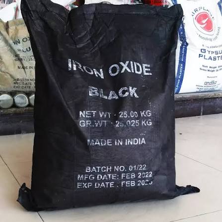 IRON OXIDE ANDIKA BLACK  (P/25) KG
