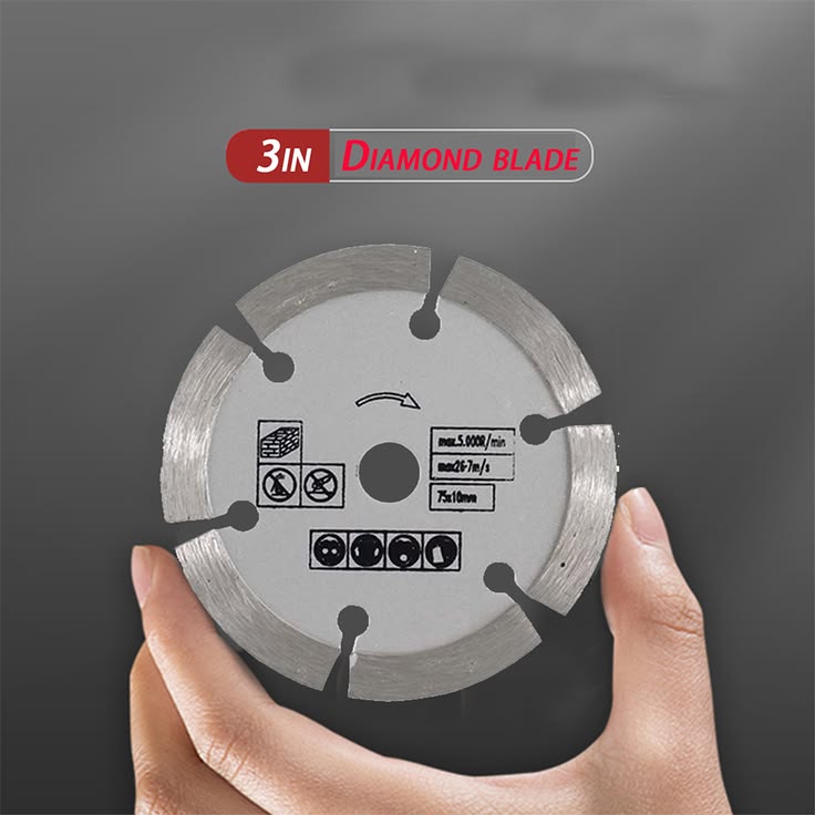 WALL CUTTING DISK 4''