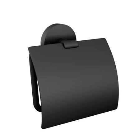 TOILET PAPER HOLDER BLACK