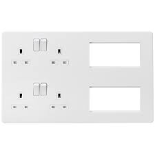 4-gang 2-way socket
