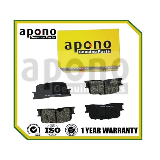 BRAKE PAD HARRIER MCU30 FR APONO(A687K)