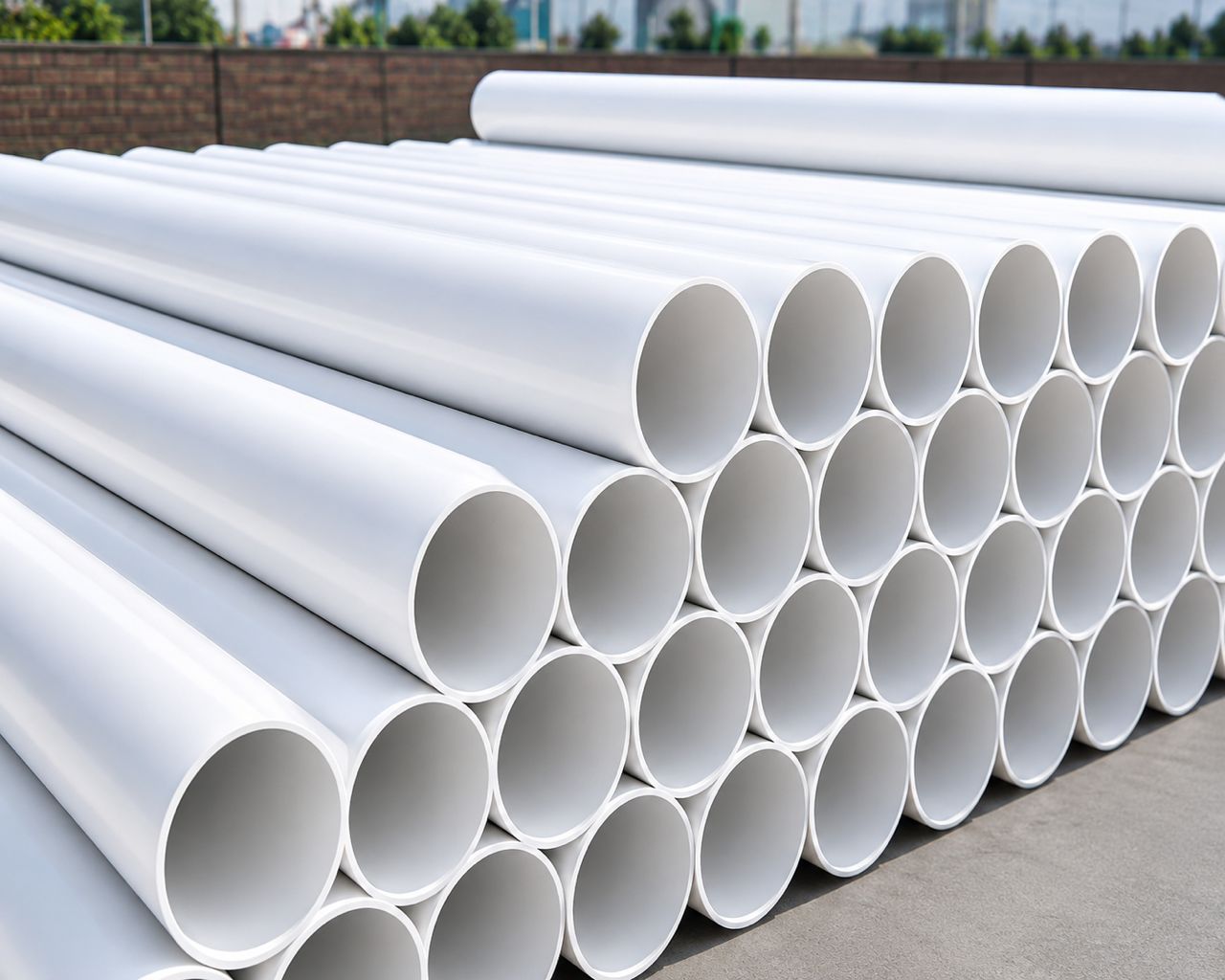 PVC 1.5"  WHITE