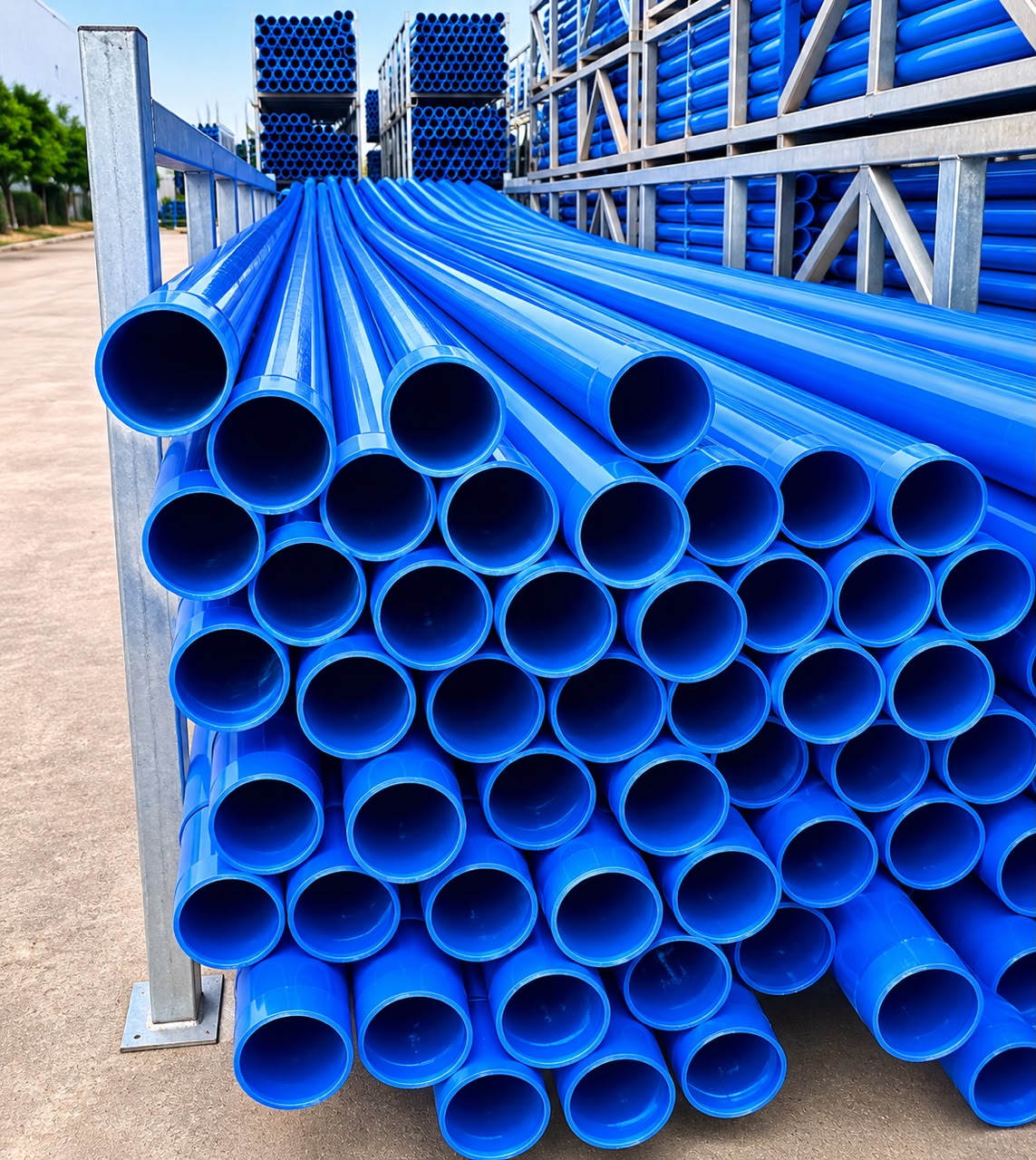PVC 2" B BLUE