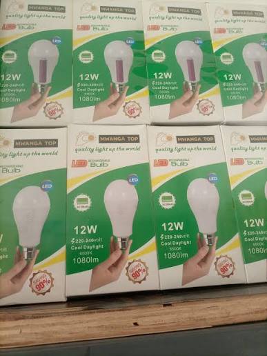 led bulb 12watt(mwanga top)