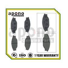 BRAKE PAD FORESTER/IMPREZA/LEGACY SH5/GH8/BP9 RR APONO(A696K)