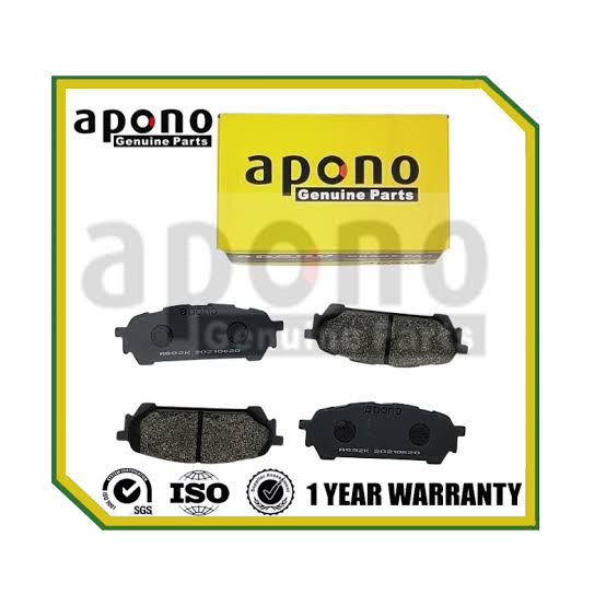 BRAKE PAD FORESTER/IMPREZA SF5/GG9 RR APONO(A692K)